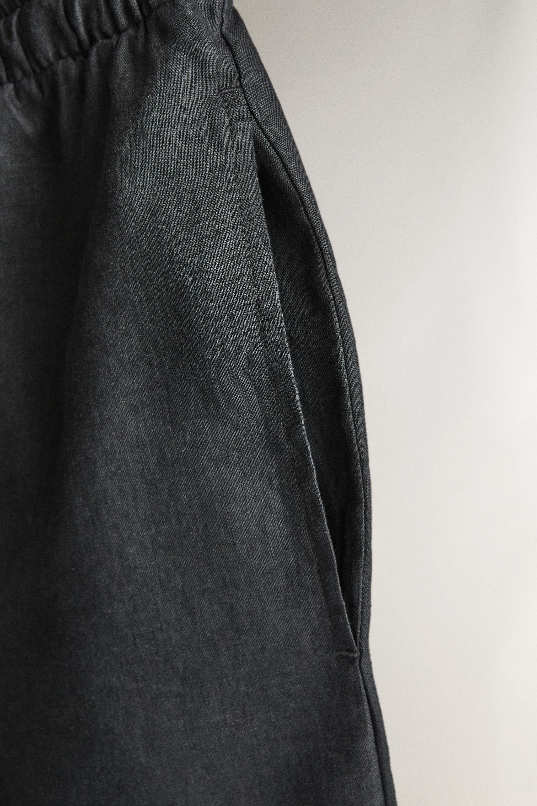 LINEN SHORTS